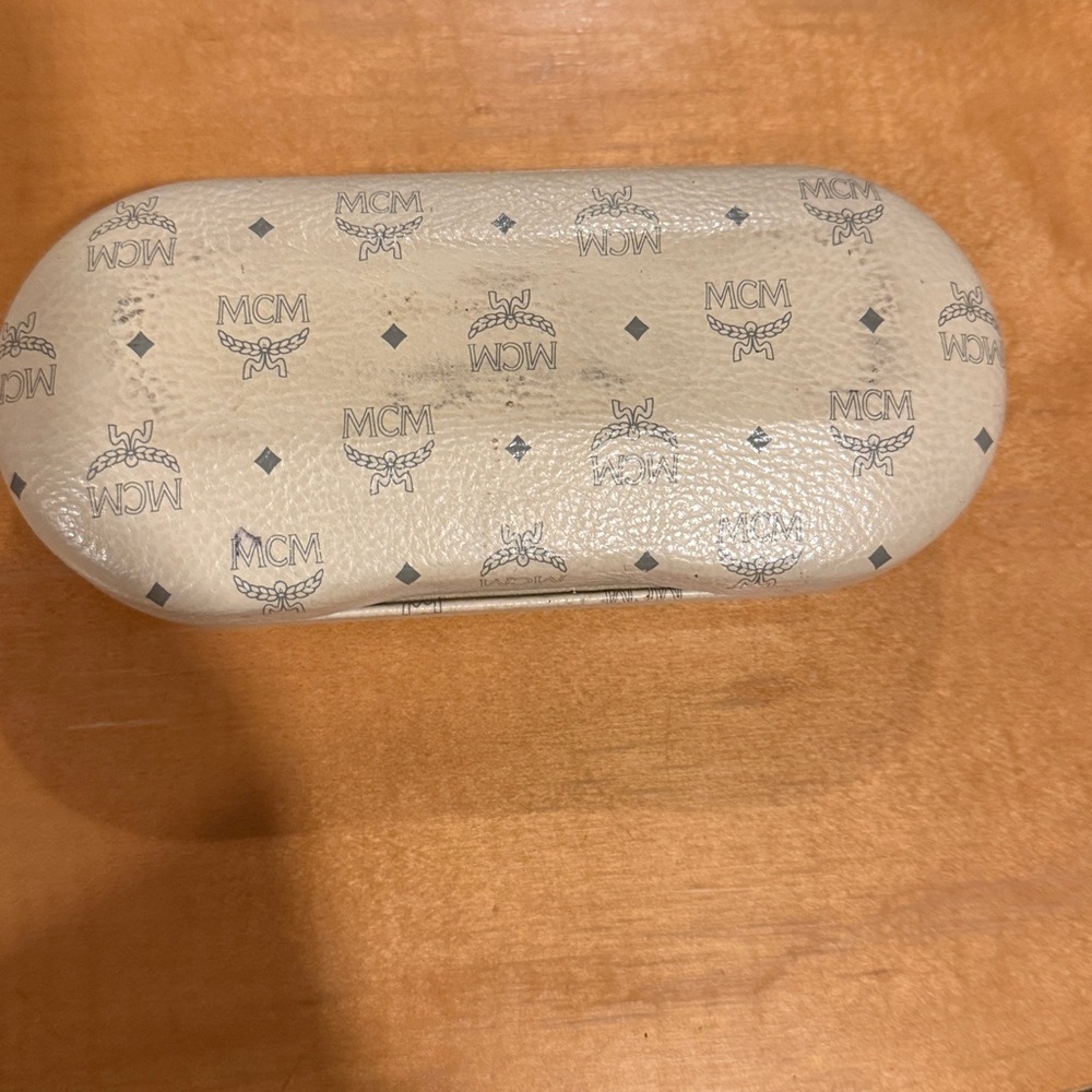 MCM Ivory Sunglasses with Black Accents - Picture 13 of 14